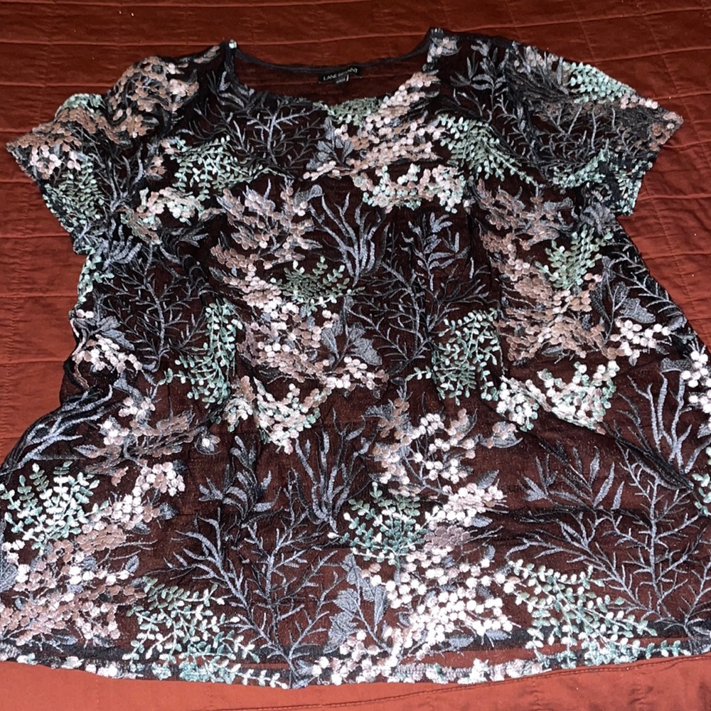 Sheer Lane Bryant Top